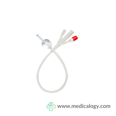 harga Rusch Soft Simplastic Couvelaire Tip 3-Way Foley Catheter - 30cc Balloon Capacity Bebas Latex