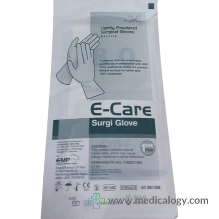 harga Sarung Tangan Steril E - Care Surgi Glove 8.5 E-Care