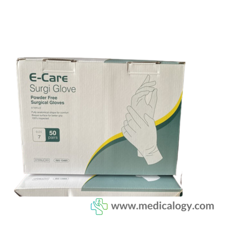 harga Sarung Tangan Steril Powder Free E - Care Surgi Glove 7.0 E-Care