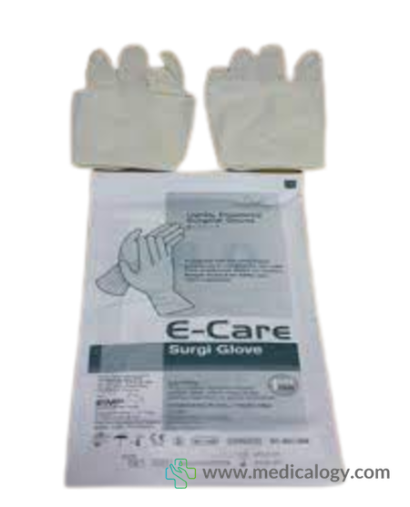 harga Sarung Tangan Steril Powder Free E - Care Surgi Glove 8.0 E-Care