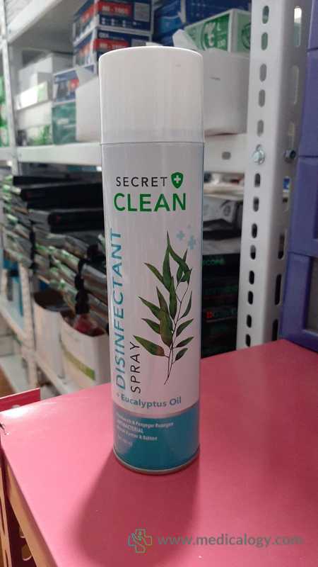 harga Secret Clean Desinfektan Spray Eucalyptus Oil 200ml