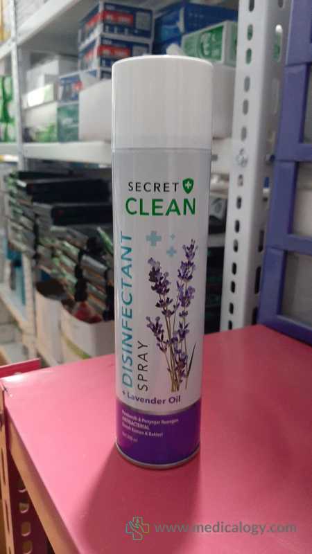 harga Secret Clean Desinfektan Spray Lavender 200ml