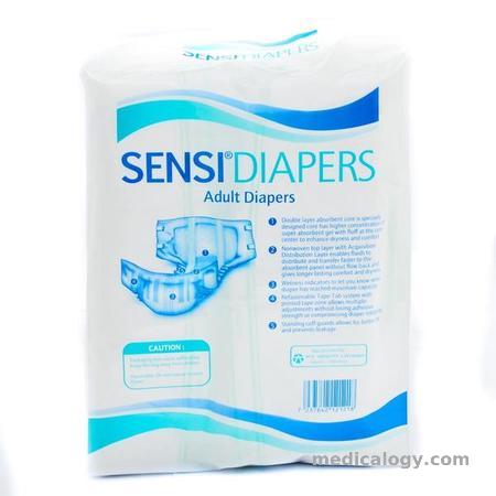 harga Sensi Diapers Pampers Size L Isi 8