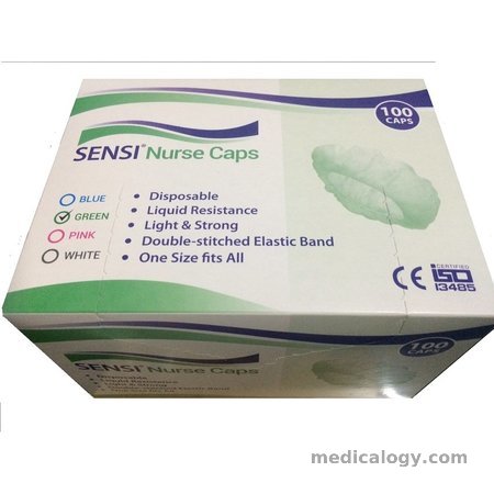 harga Sensi Disposable Nurse Cap isi 100/box