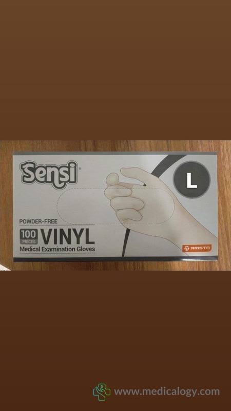harga Sensi Sarung Tangan Vinyl Ukuran L Isi 100 Pcs