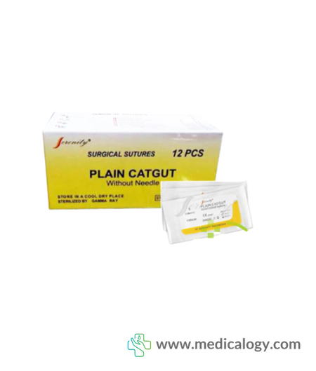 harga SERENITY Benang Catgut Plain 2/0 without needle metric 3,5_12ea