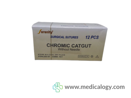 harga SERENITY Chromic Catgut tanpa Needle 3/0