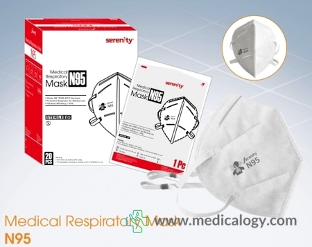harga Serenity Medical Respiratory Mask Box 20 pcs N 95