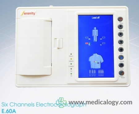 harga SERENITY Six Channels Electrocardiograph E.60A