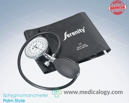 harga SERENITY Sphygmomanometer Aneroid Palm Style