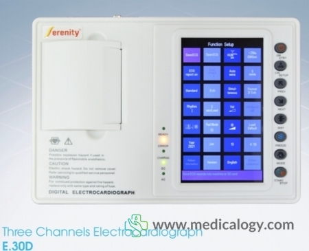 harga SERENITY Three Channel Electrocardiograph E.300