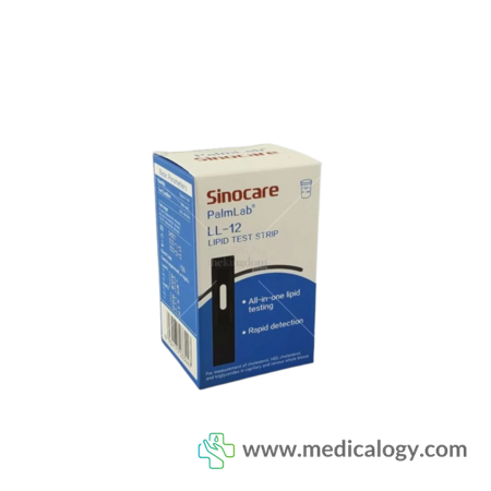 harga Sinocare Strip Lipid Per Box isi 15 Strip