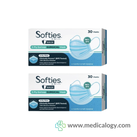 jual Softies Masker Medis Isi 30