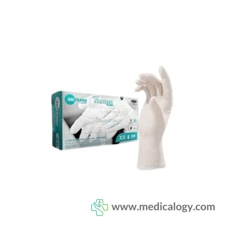harga Sritrang Sarung Tangan Latex Powder Size L