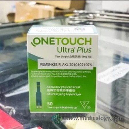 harga Strip Gula Darah Onetouch One Touch Ultra Plus Flex  isi 50