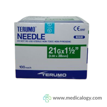 harga Terumo Agani Needle 21G x 38mm Per Box isi 100 pcs