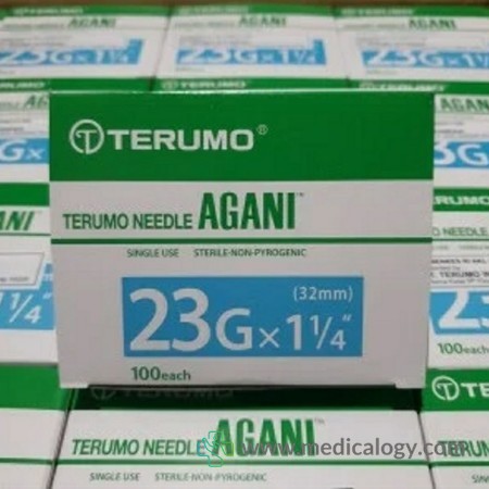 harga Terumo Agani Needle 23G x 32mm Per Box isi 100 pcs