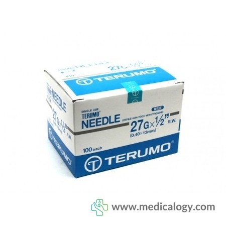 harga TERUMO Disposable Needle No.27Gx1/2" (0,40x13mm) 100ea