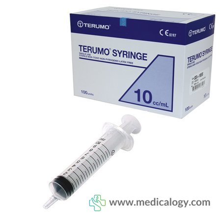 harga TERUMO Disposable Syringe with Needle 10ml 21Gx11/2_100ea