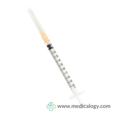 harga TERUMO Disposable Syringe With Needle 1ml 26Gx1/2" Insulin U-80ul 100ea