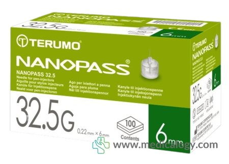 harga Terumo Nanopass Needle for Pen-Inject 32.5G x 6 m Per Box isi 100 pcs
