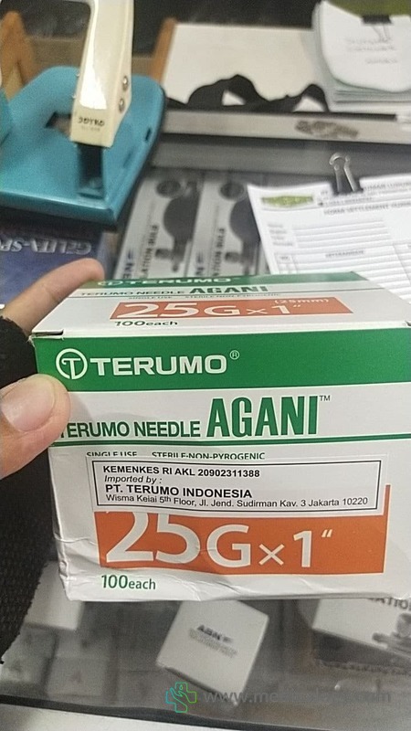harga Terumo Needle 25G