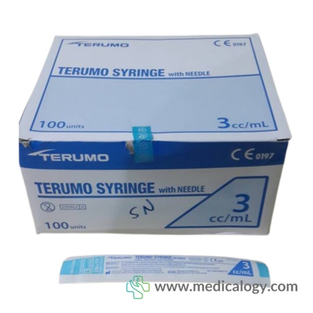 harga Terumo Spuit 3 cc Tanpa Needle Per Box isi 100 pcs