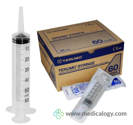 harga Terumo Spuit 60 cc Catheter Tip Per Box isi 25 pcs