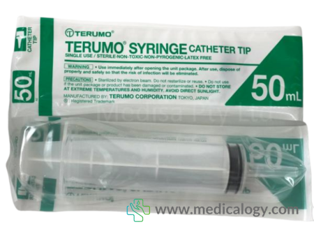 harga TERUMO Syringe/Catheter Tips 50cc Lubang Tengah 20ea