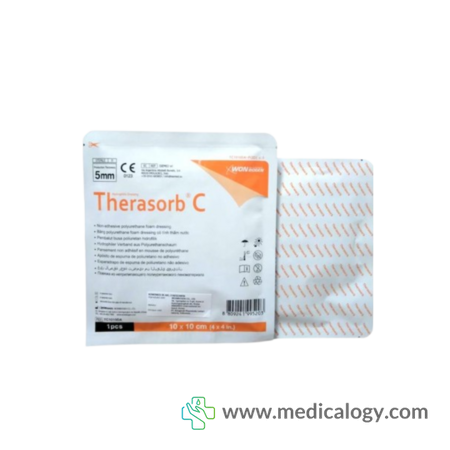harga Therasorb C Kasa Steril Polyurethane Perban Parafin Luka Terbuka 10x10cm Per Lembar