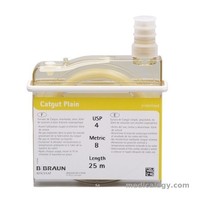 B Braun Catgut Plain 0 HR 26 75 cm