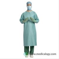 jual Baju Operasi Surgical Gown Spunlace Onemed Size L