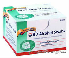 jual BD Alkohol Swab 100ea/Box