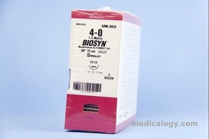 Biosyn 4-0 Violet 70 cm Taper Point 1/2 Circle 17 mm (Urologi/Subkutan)