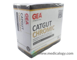 jual Catgut Chromic 4 GEA per Box isi 24 Sachet