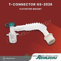 Catheter Mount "T" Connector GS-2026 Romsons