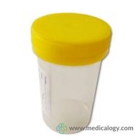 CHARUZU Labware Pot Steril Tutup Kuning