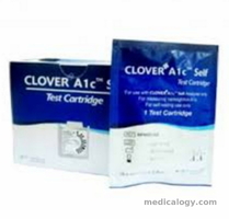 jual Clover A1c Self Cartridge Tes A1c Meter 10T