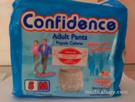 jual Confidence Popok Celana Size M Isi 5