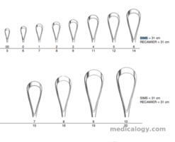 jual Dimeda Gynecologycal Examination Set KRISTELLER Retractor Fig.2  85x26mm