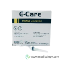 jual E-CARE SYRINGE WITH NEEDLE 10 ml 21G 1 1/2 per box isi 100