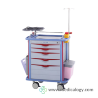 jual Emergency Trolley NT 208019 A  Stainless Steel Nuritek