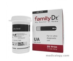 Family Dr Strip Alat Cek Asam Urat 25T