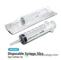jual Feeding Syringe Ecer Satuan 50cc Catheter Tip Onemed