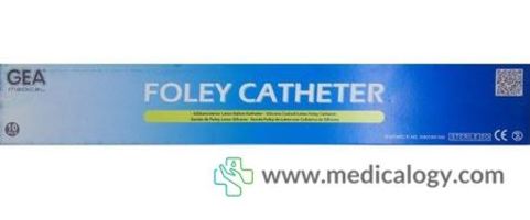jual GEA Folley Catheter 2Way Gold No.18 10ea