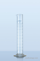 Gelas Ukur Kaca 10 ml Skala Biru Duran 2139008