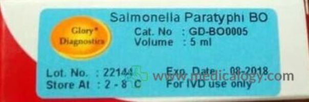 jual GLORY Salmonella ParaTyphi BO_5ml