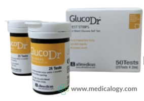 Gluco Dr Biosensor Strip Cek Gula Darah 50T