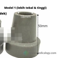 jual Karet Tongkat Kaki 1 Lurus Lipat Elbow