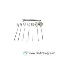 jual Marwa Laryngeal Mirror set of 7 + Handle 